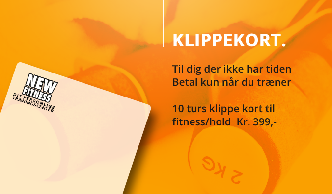 New Fitness Card Banner